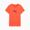PUMA x HYROX T-shirt met print voor dames, Glowing Red, small