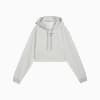 W PUMA x HYROX Heavyweight Hoodie Women, Light Gray Heather, small