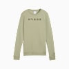 PUMA x HYROX Heavyweight Crew Women, Lux Army, small