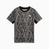 TAD ESS AOP Poly Tee Youth, PUMA Black, small