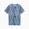 TAD ESS AOP Poly Tee Youth, Cool Blue, small