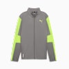TRAIN FAVORITE Men's Zip-Up Training Jacket, Stormy Slate, small