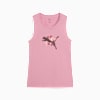 FLORAL RIBBON Training Tank Women, Poised Pink, small