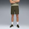 TRAIN ALL DAY Foundations 7" Men's Woven Shorts, Dark Olive, small-AUS