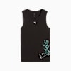 Green Terrains Women's Training Tank Top, PUMA Black, small