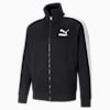 Áo khoác thể thao nam Iconic T7 Track, Puma Black, small-VNM
