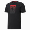 Scuderia Ferrari Race Big Shield Men's Tee, Puma Black, small-SEA