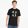 JTS Logo Men's Tee, Puma Black, small-PHL