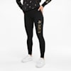 Classics Graphics Women's Leggings, Puma Black-Gold, small-SEA