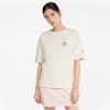 Downtown Graphic Women's Tee, Ivory Glow, small-SEA