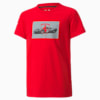 Scuderia Ferrari Race Chequered Flag Youth Tee, Rosso Corsa, small-SEA