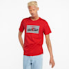 Scuderia Ferrari Race Graphic Men's Tee 2, Rosso Corsa, small-PHL