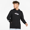 BMW M Motorsport Statement Men's Hoodie, Cotton Black, small-SEA