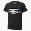 BMW M Motorsport Car Graphic Youth Tee, Cotton Black, small-SEA