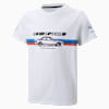 BMW M Motorsport Car Graphic Youth Tee, Puma White, small-PHL