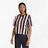 PUMA x SW Relaxed Printed Women's Tee, Opera Mauve, small-SEA