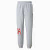 Playbook Men's Basketball Pants, Light Gray Heather, small-PHL