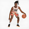 Give and Go Men's Basketball Tank Top, Nimbus Cloud-Neon Citrus, small-SEA