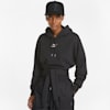 Crystal Galaxy Women's Hoodie, Puma Black, small-SEA