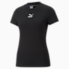 Classics Slim Tee Women, Puma Black, small-PHL
