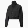 Dare To Woven Track Jacket Women, Puma Black, small-IDN