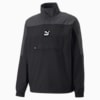 Jaket Pria Half-Zipp SWxP, Puma Black, small-IDN