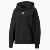 Hoodie Wanita Classics Oversized, Puma Black, small-IDN