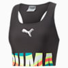 MOD Basketball Women's Sports Bra, Puma Black, small-AUS