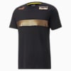Porsche Legacy Metal Energy Race Tee Men, Puma Black, small-SEA