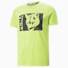 Timeout Short Sleeve Basketball Tee 3 Men, Light Lime, small-SEA