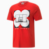 Box Out Short Sleeve Basketball Tee Men, High Risk Red, small-SEA