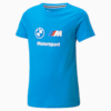BMW M Motorsport Essentials Logo Tee Youth, Ocean Dive, small-SEA