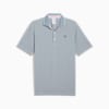 Arnold Palmer Mattr Traditions Men's Golf Polo Shirt, Cold Green-White Glow, small-AUS