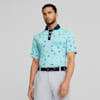 Tropical Aqua-Navy Blazer