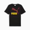 Classics Logo Tee Men, PUMA Black-Intense Red, small-IDN