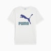 CLASSICS Logo Men's Tee, PUMA White-Lapis Lazuli, small-AUS