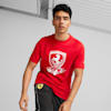 เสื้อยืดคอกลมผู้ชาย Scuderia Ferrari Race Big Shield Tonal, Rosso Corsa, small-THA