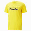Porsche Legacy Logo Tee Men, Lemon Chrome, small-SEA