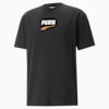 DOWNTOWN Logo Tee Men, PUMA Black, small-SEA