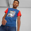 BMW M Motorsport Car Graphic Tee Youth, Pro Blue-M color, small-SEA