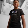 BMW M Motorsport Essentials Logo Tee Youth, PUMA Black, small-PHL