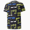 Breakaway Printed Basketball Tee Men, PUMA Black-Multi AOP, small-SEA