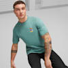 DOWNTOWN Graphic Tee Men, Adriatic, small-SEA