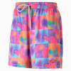 PUMA x 8ENJAMIN Printed Shorts Men, Electric Peppermint, small-SEA