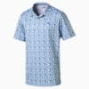 Golf Men's Botanic Polo, bright white-Quarry, small-SEA