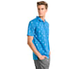 Verdant Men's Golf Polo, Bleu Azur, small-SEA
