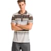 Pipeline Men's Golf Polo, Chocolate Brown, small-SEA