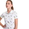 Blossom Women's Golf Polo, bright white-Pale Pink, small-SEA