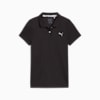 Essentials Golf Polo - Girls 8-16 years, PUMA Black, small-AUS