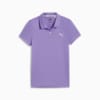 Essentials Golf Polo - Girls 8-16 years, Lavender Alert, small-AUS